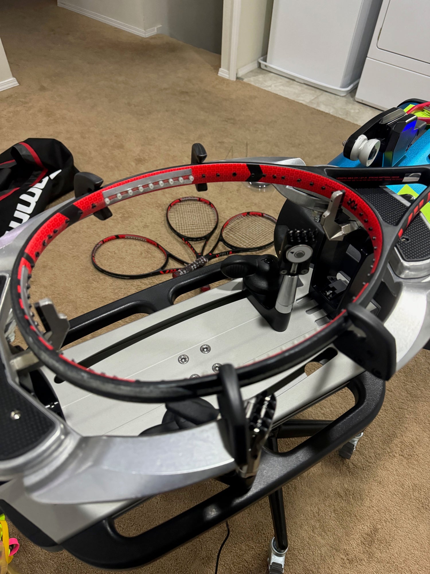 Tennis Racquet Stringing