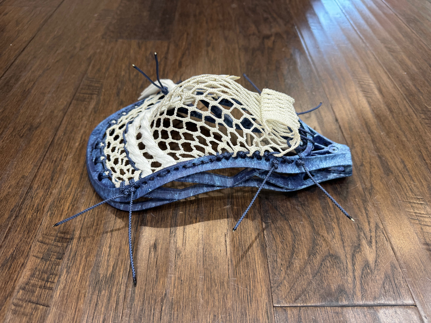 Signature Contract Pro Defense | Tampa Bay Lightning Solid + Marbling + Logo | 10D Mesh | Strung