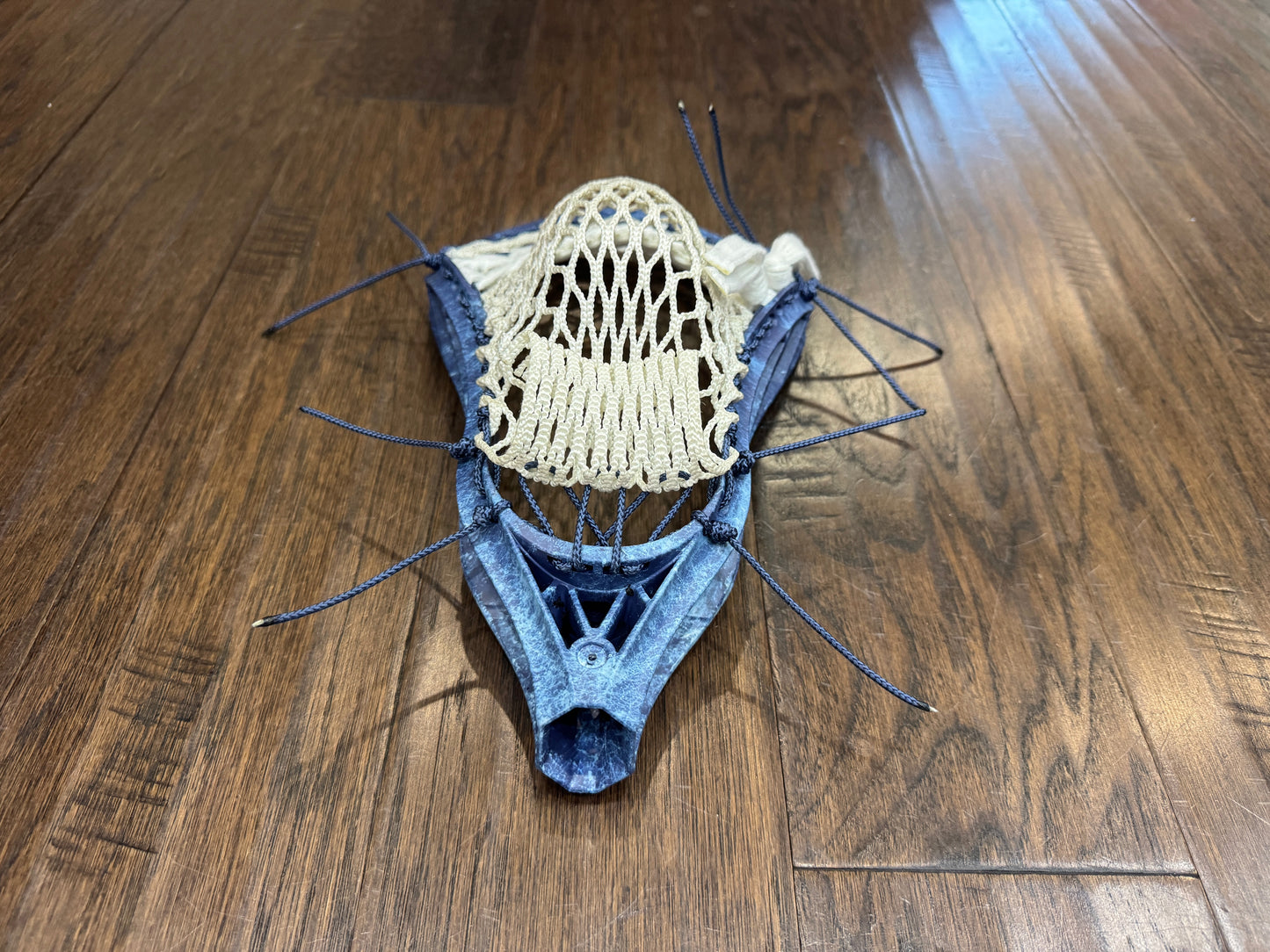 Signature Contract Pro Defense | Tampa Bay Lightning Solid + Marbling + Logo | 10D Mesh | Strung
