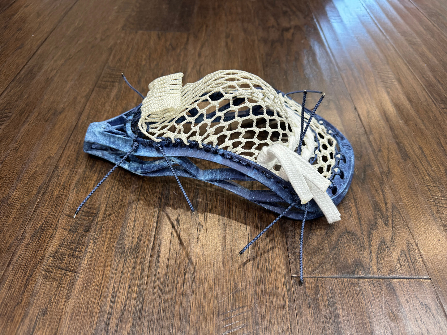 Signature Contract Pro Defense | Tampa Bay Lightning Solid + Marbling + Logo | 10D Mesh | Strung