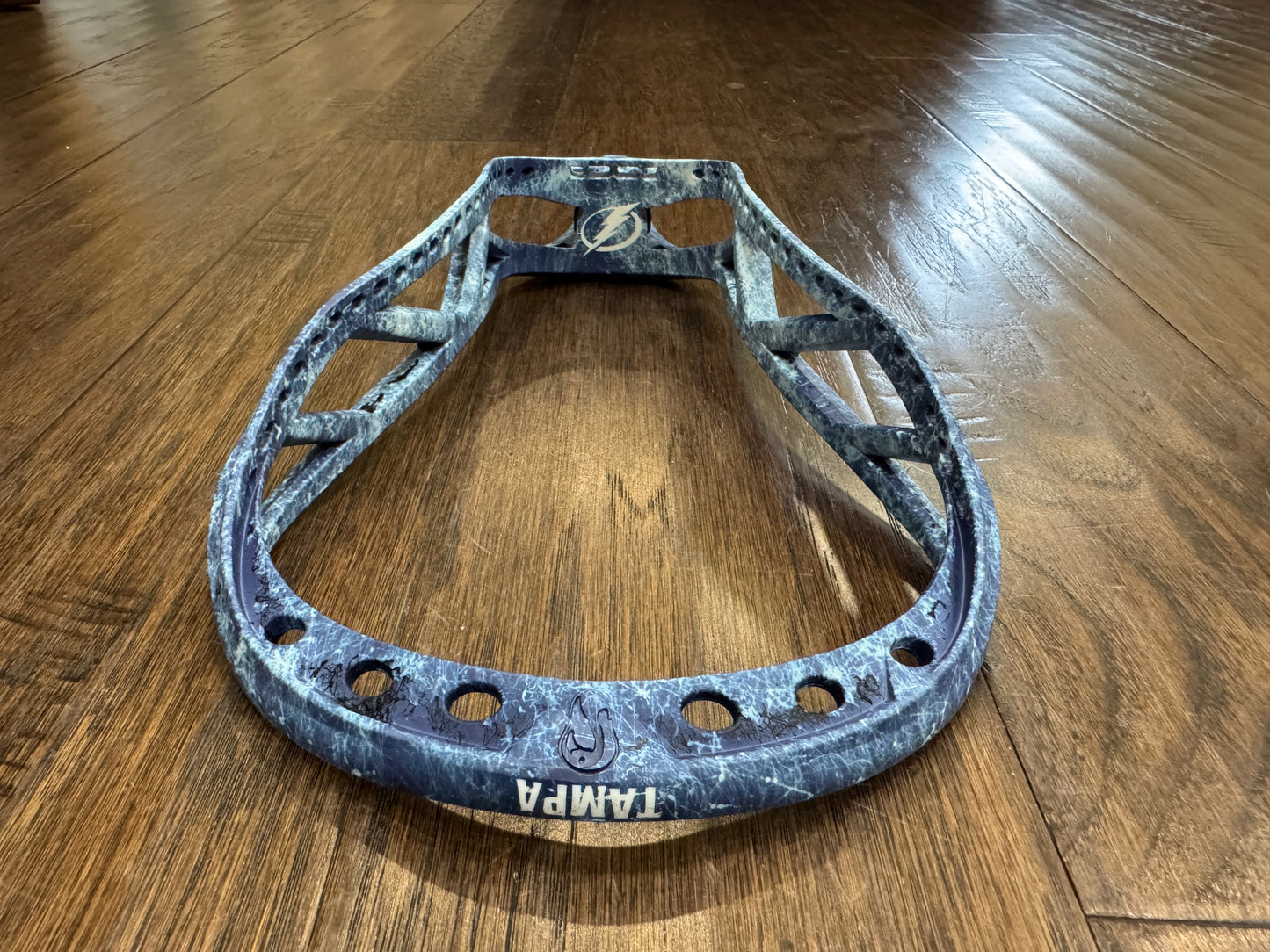 Signature Contract Pro Defense | Tampa Bay Lightning Solid + Marbling + Logo | Unstrung
