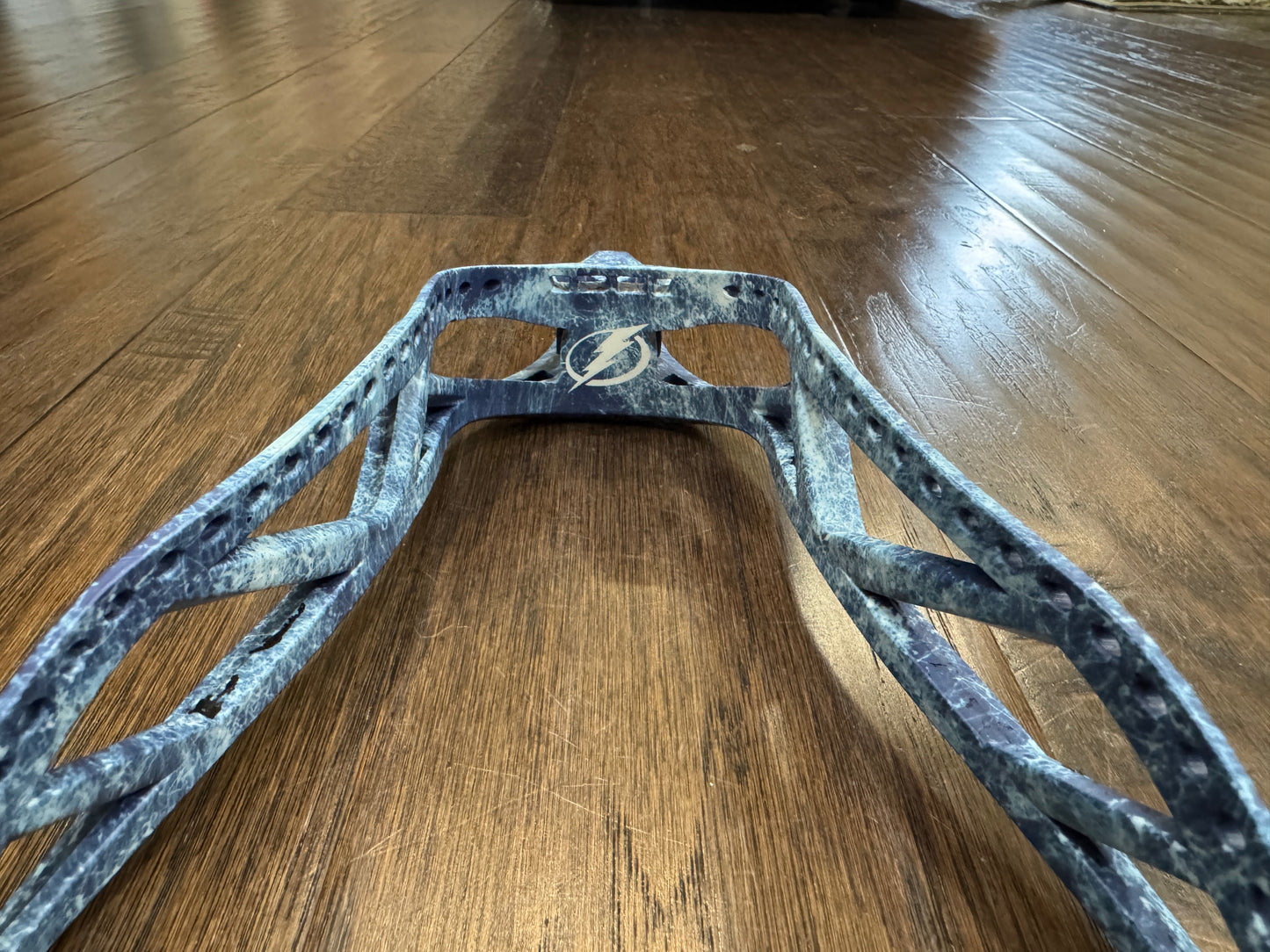 Signature Contract Pro Defense | Tampa Bay Lightning Solid + Marbling + Logo | Unstrung