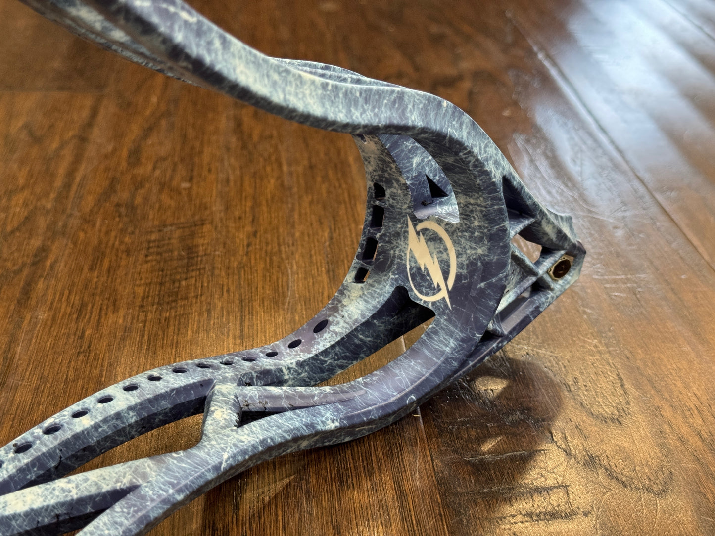 Signature Contract Pro Defense | Tampa Bay Lightning Solid + Marbling + Logo | Unstrung