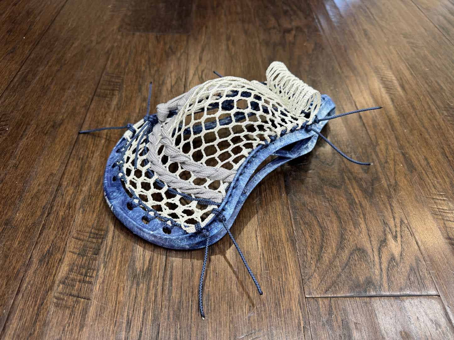 Signature Contract Universal | Tampa Bay Lightning Solid + Marbling + Logo | 10D Mesh | Strung