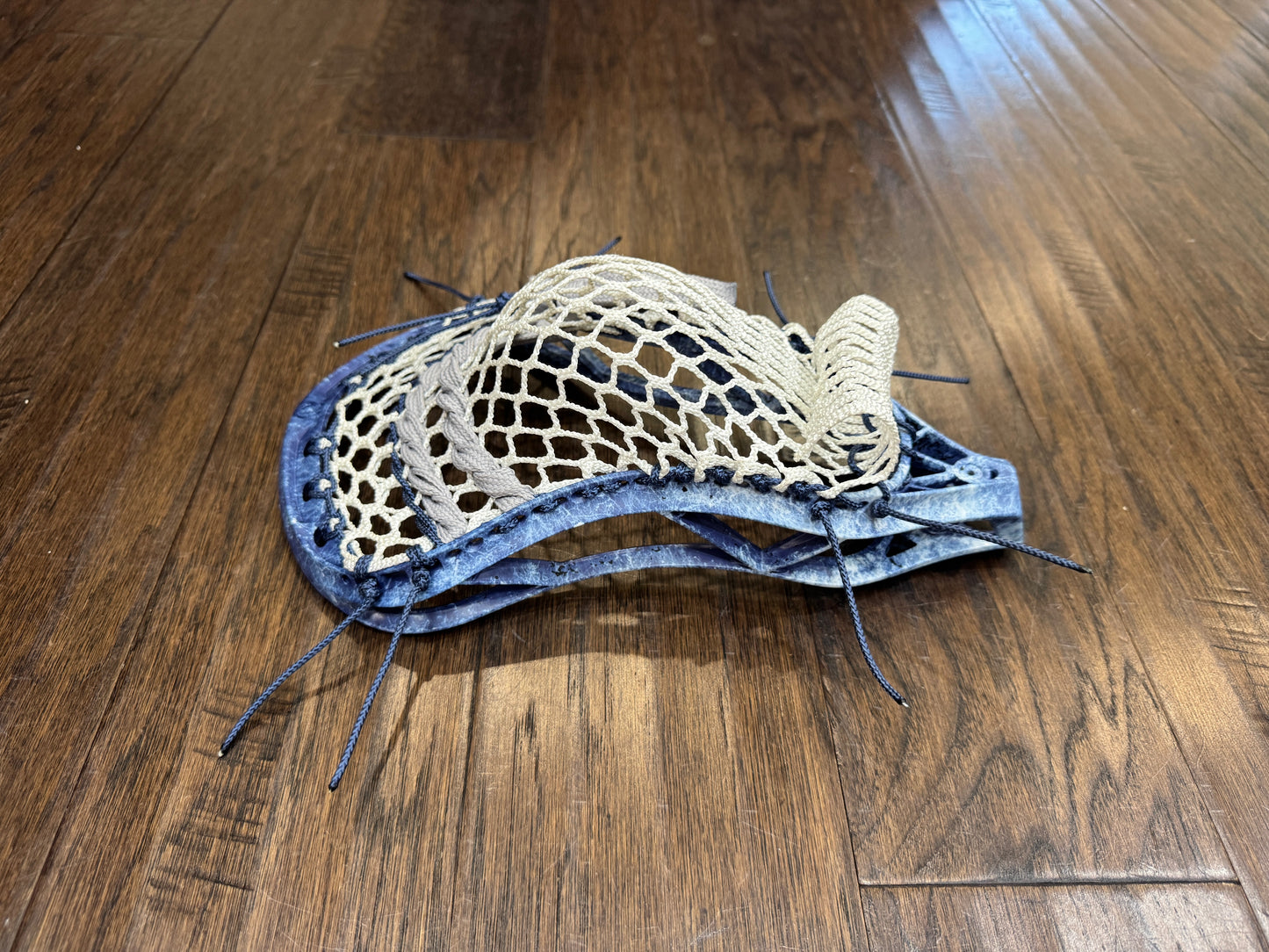 Signature Contract Universal | Tampa Bay Lightning Solid + Marbling + Logo | 10D Mesh | Strung