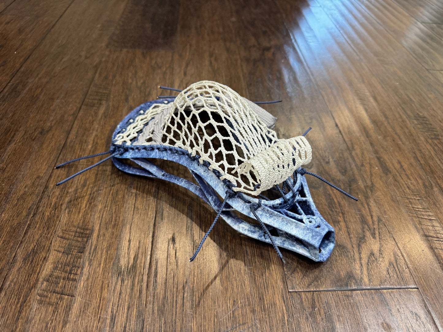Signature Contract Universal | Tampa Bay Lightning Solid + Marbling + Logo | 10D Mesh | Strung