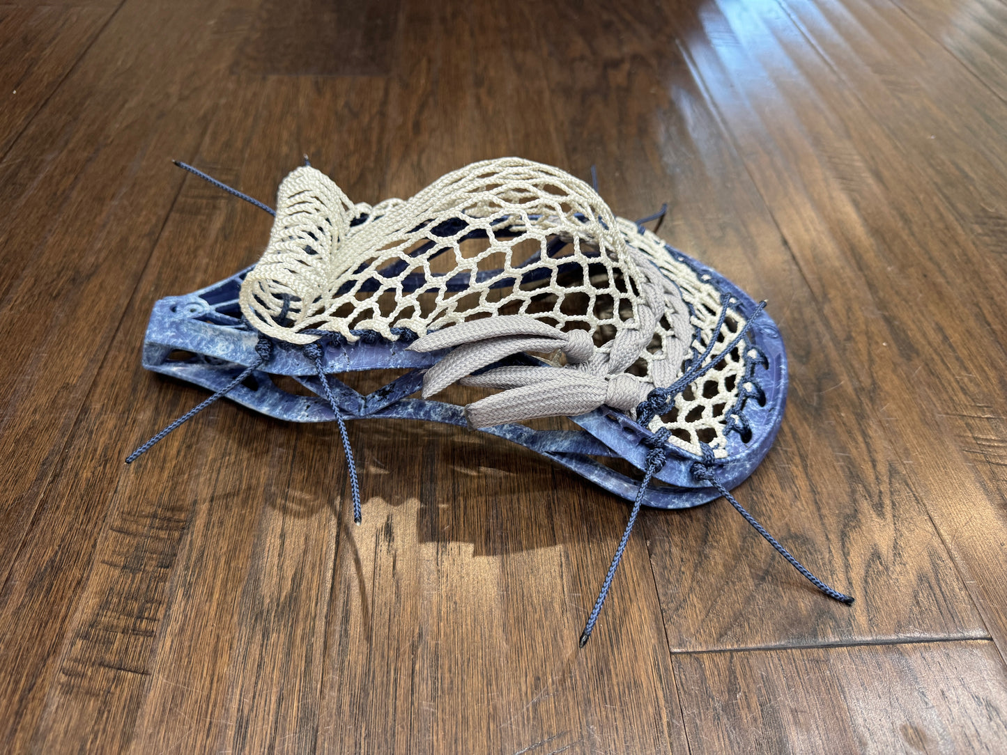 Signature Contract Universal | Tampa Bay Lightning Solid + Marbling + Logo | 10D Mesh | Strung