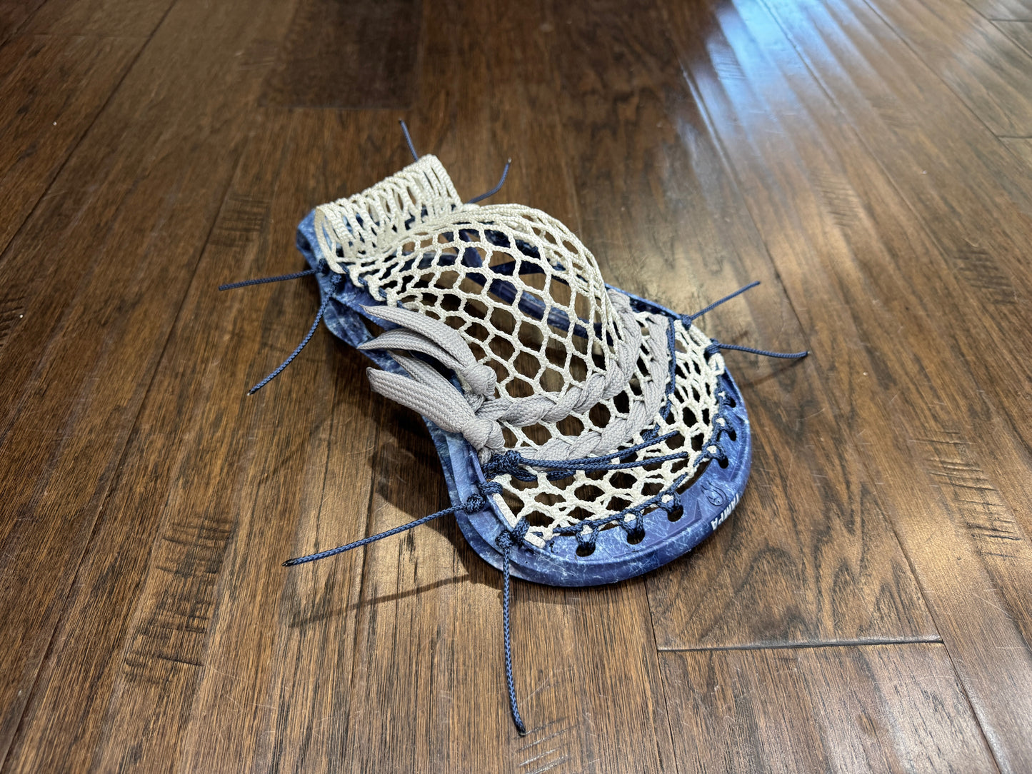 Signature Contract Universal | Tampa Bay Lightning Solid + Marbling + Logo | 10D Mesh | Strung