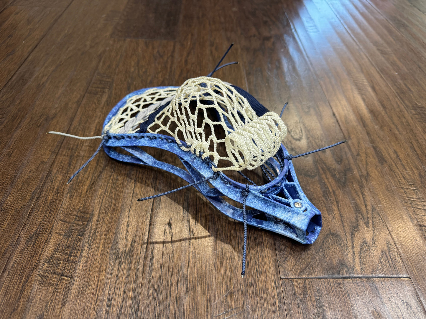Signature Contract Universal | Tampa Bay Lightning Solid + Marbling + Logo | 7D Mesh | Strung