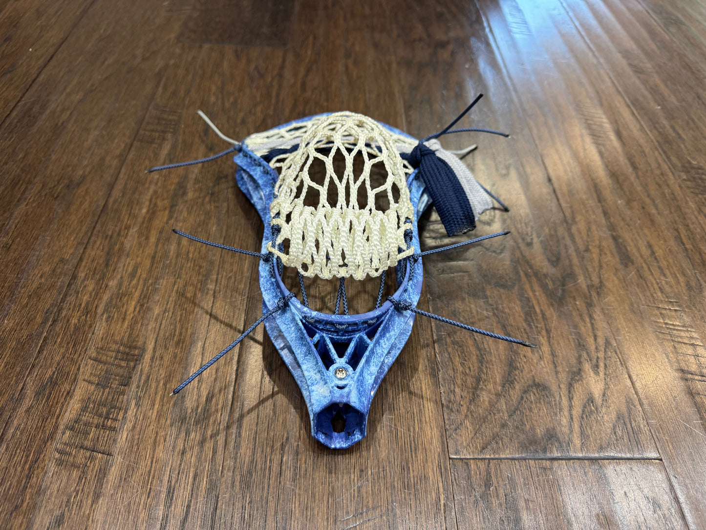 Signature Contract Universal | Tampa Bay Lightning Solid + Marbling + Logo | 7D Mesh | Strung