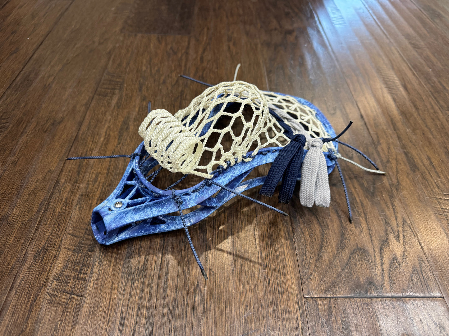Signature Contract Universal | Tampa Bay Lightning Solid + Marbling + Logo | 7D Mesh | Strung