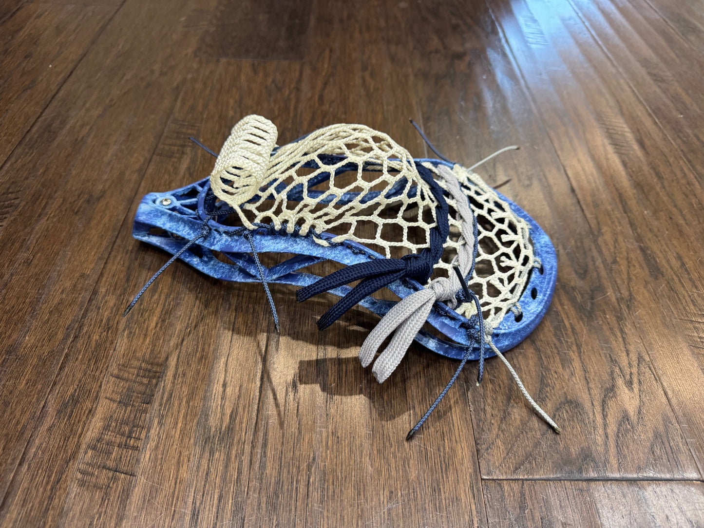 Signature Contract Universal | Tampa Bay Lightning Solid + Marbling + Logo | 7D Mesh | Strung