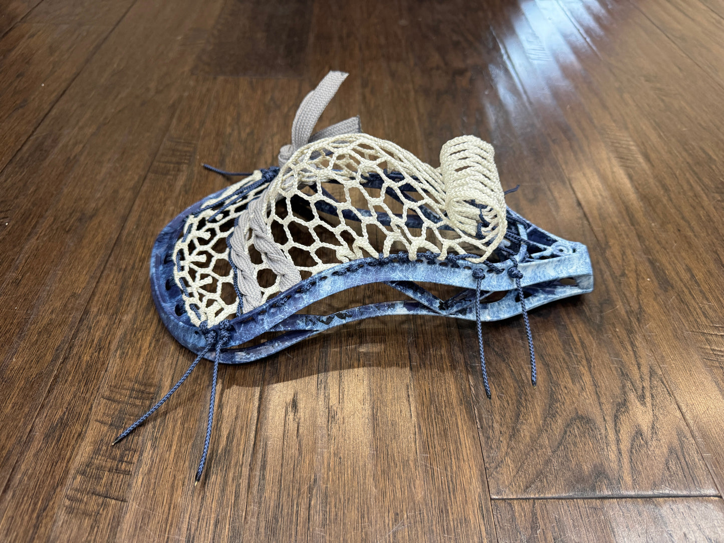 Signature Contract Universal | Tampa Bay Lightning Solid + Marbling + Logo | 7D Mesh | Strung