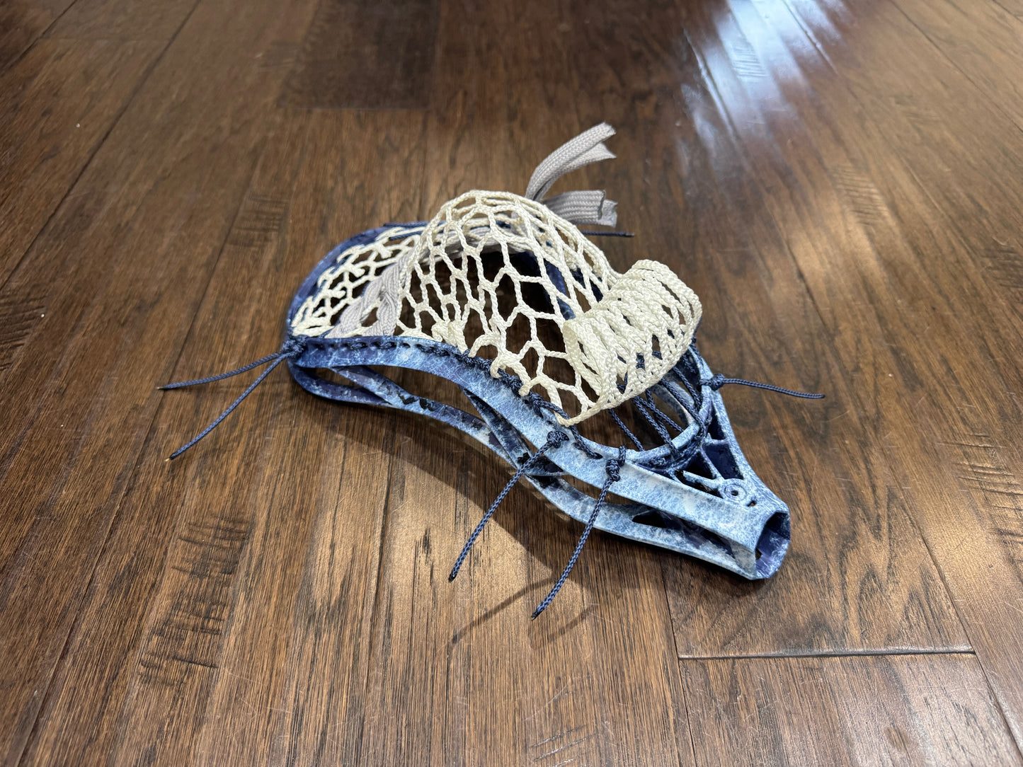 Signature Contract Universal | Tampa Bay Lightning Solid + Marbling + Logo | 7D Mesh | Strung