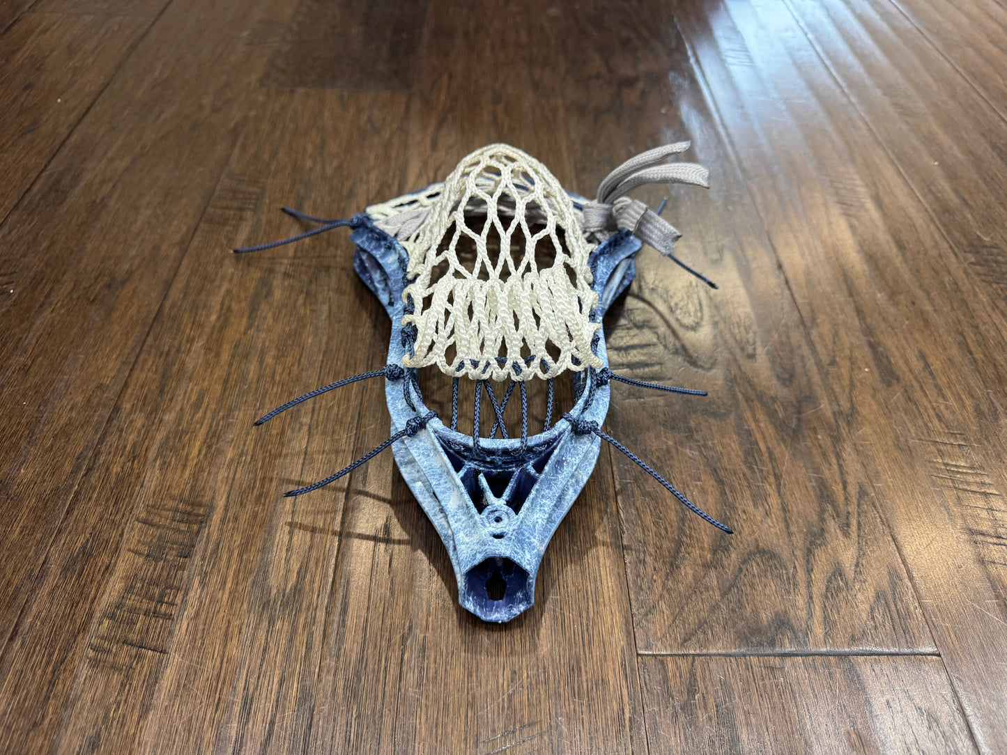 Signature Contract Universal | Tampa Bay Lightning Solid + Marbling + Logo | 7D Mesh | Strung