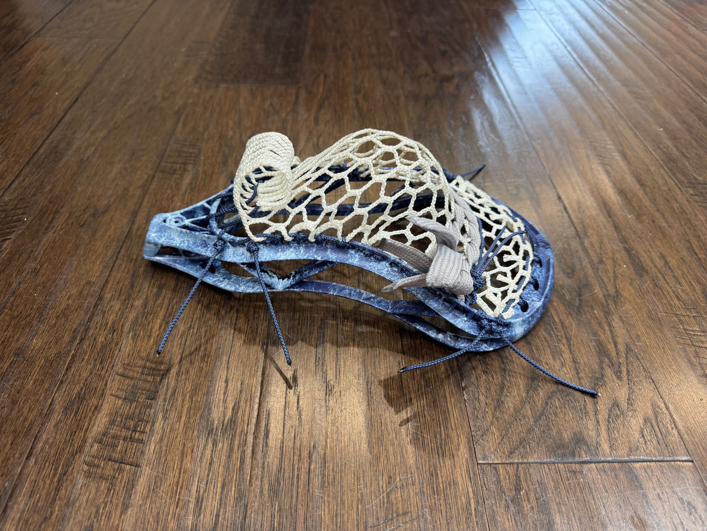 Signature Contract Universal | Tampa Bay Lightning Solid + Marbling + Logo | 7D Mesh | Strung