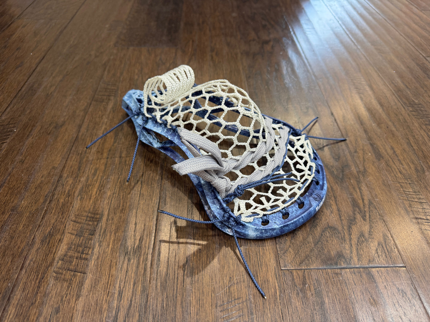 Signature Contract Universal | Tampa Bay Lightning Solid + Marbling + Logo | 7D Mesh | Strung