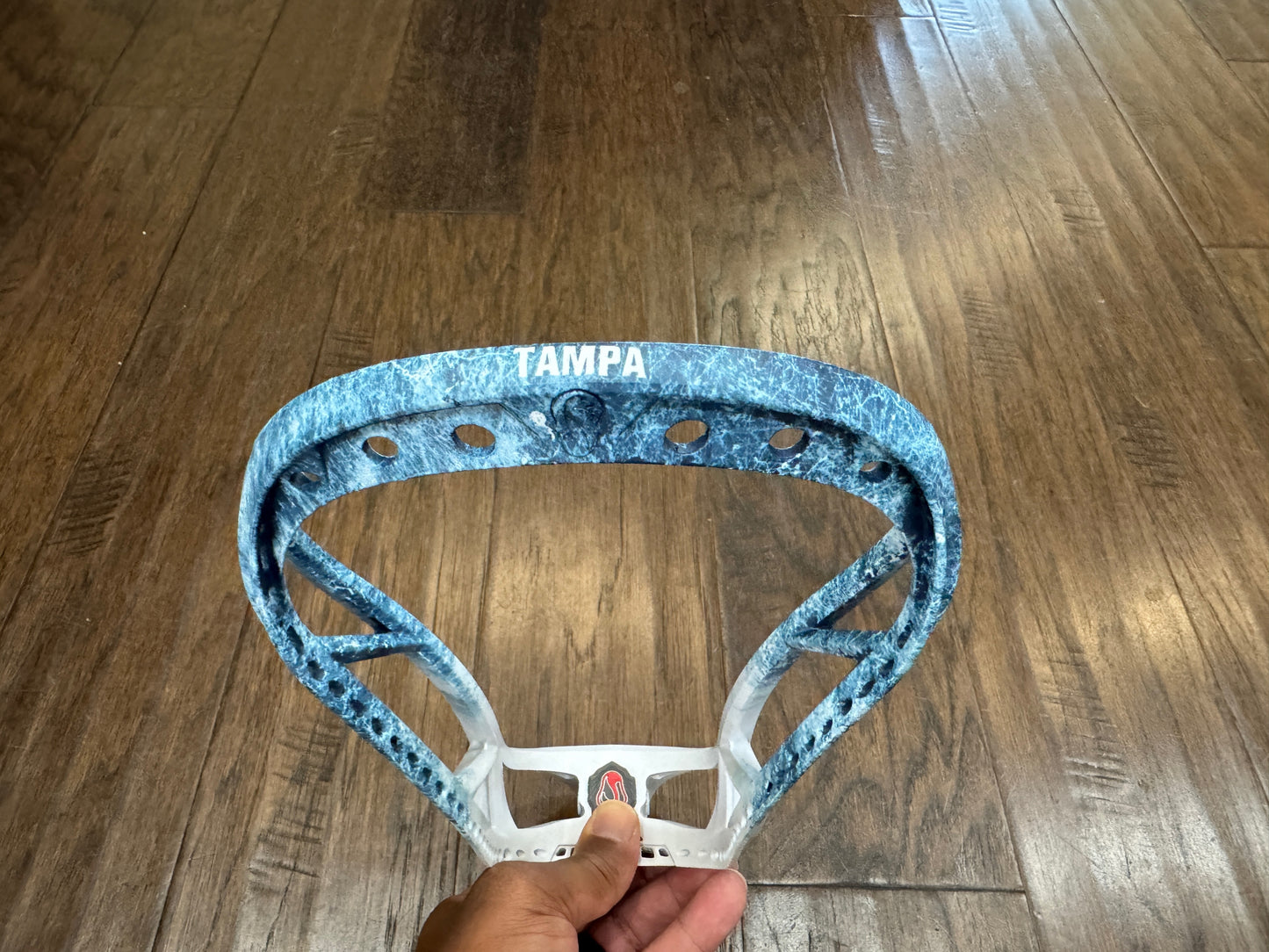 Signature Contract Universal | Tampa Bay Lightning Top Fade + Marbling + Logo | Unstrung